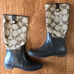 Coach Rain Boots